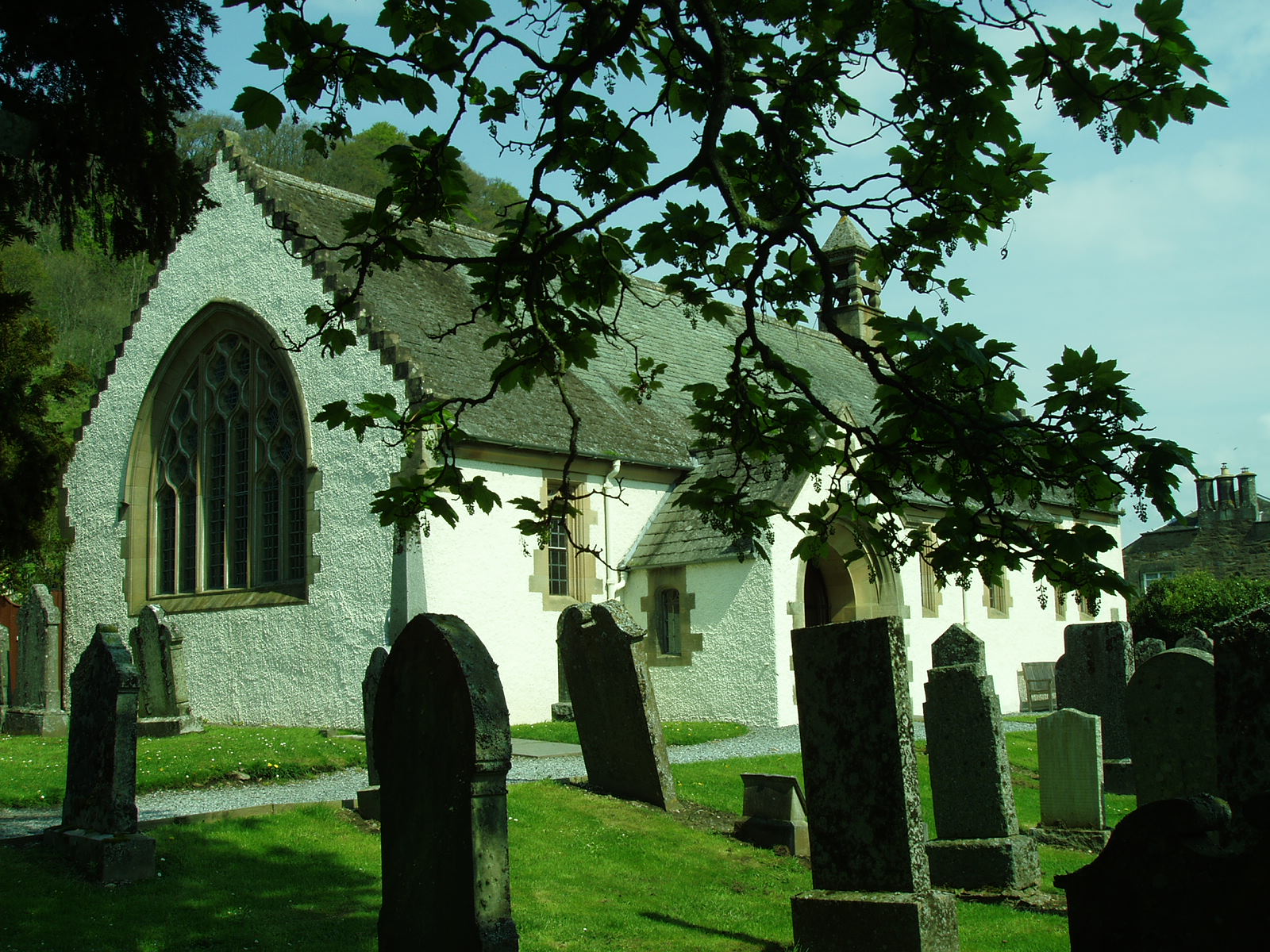 Fortingall Church from the south